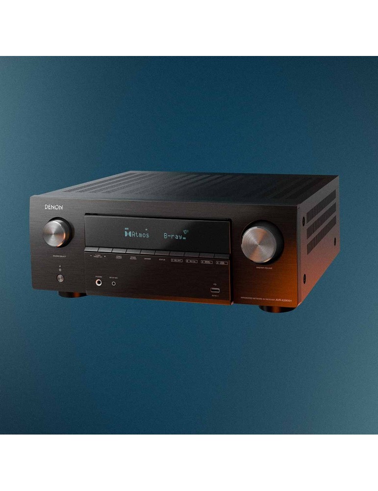 Denon AVR-X2900H DAB – 7.2 AV-Receiver mit Dolby Atmos & 8K HDMI